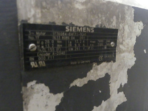 SIEMENS 1FT6084-8AF71-3EA1