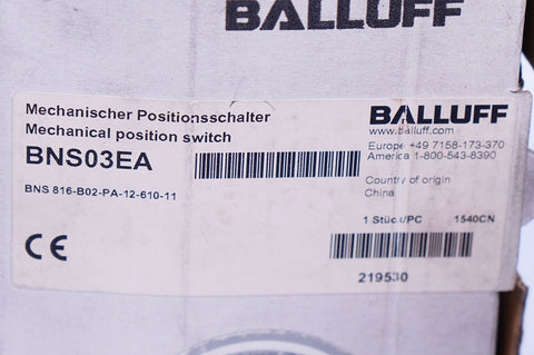 BALLUFF BNS 816-B02-PA-12-610-11