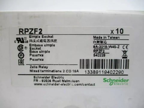 SCHNEIDER ELECTRIC RPZF2