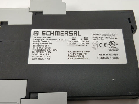 SCHMERSAL SE-100C