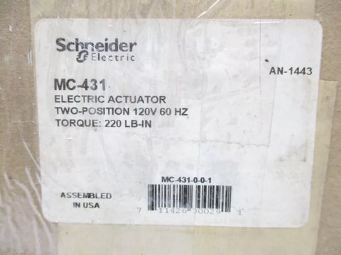 SCHNEIDER ELECTRIC MC-431-0-0-1