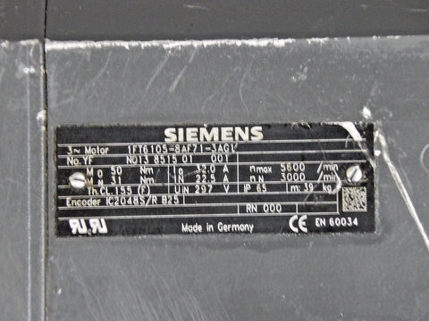 SIEMENS 1FT6105-8AF71-3AG1