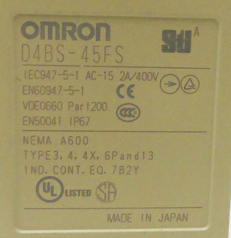 OMRON D4BS-45FS