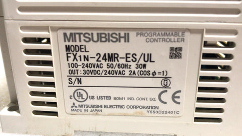 MITSUBISHI FX1N-24MR-ES/UL