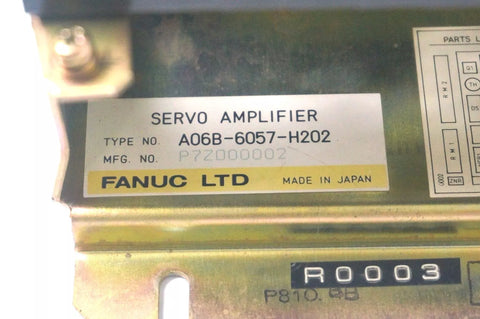 FANUC A06B-6057-H202