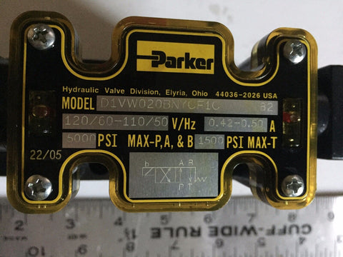 PARKER D1VW020BNYCF1C