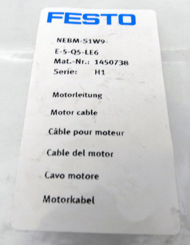 FESTO NEBM-S1W9-E-5-Q5-LE6