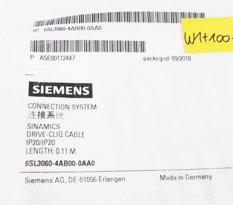 SIEMENS 6SL3060-4AB00-0AA0