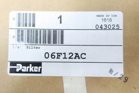 Parker 06F12AC