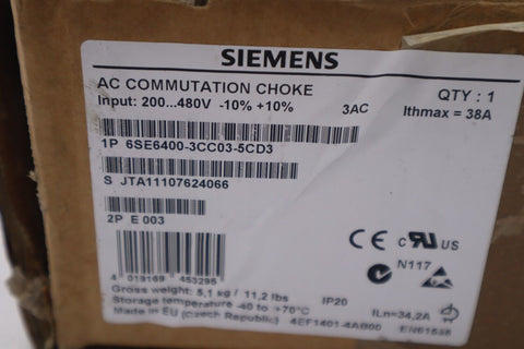 Siemens 6SE6-400-3CC03-5CD3