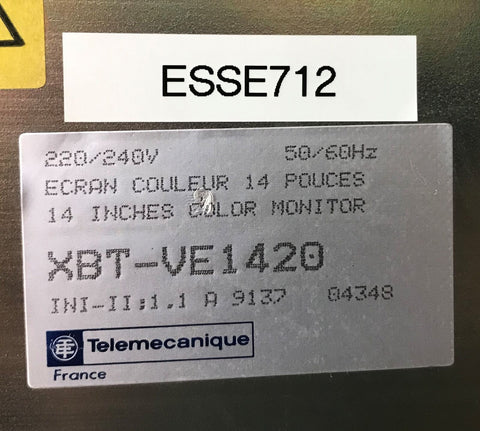 TELEMECANIQUE  XBT-VE1420