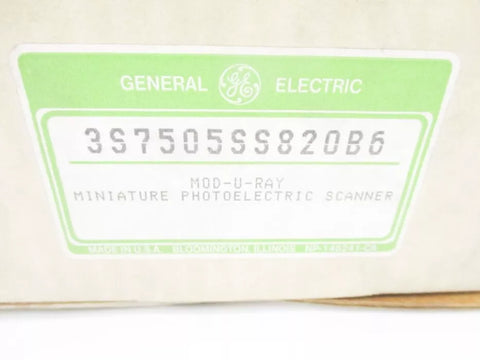 GENERAL ELECTRIC 3S7505SS820B6