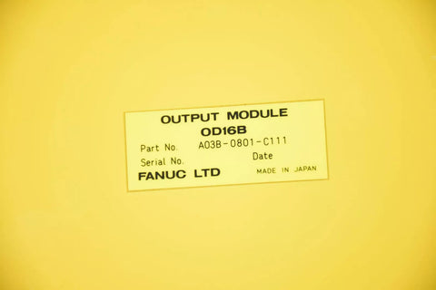 Fanuc A03B-0801-C111