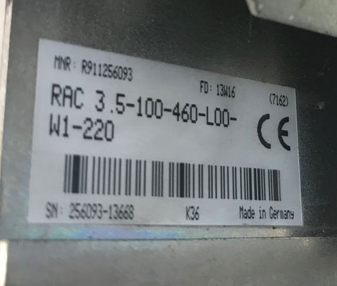 INDRAMAT RAC 3.5-100-460-L00-W1-220