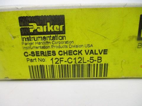 PARKER 12F-C12L-5-B