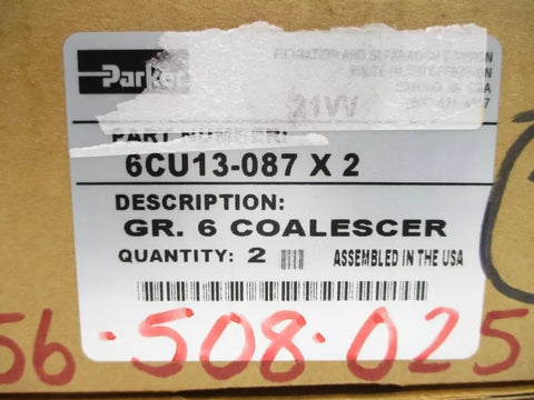 PARKER 6CU13-087X2