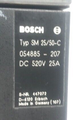 BOSCH REXROTH  SM25/50-C