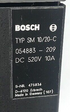 BOSCH REXROTH SM-10/20-C