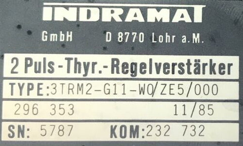 INDRAMAT 3TRM2-G11-W0/ZE5/000