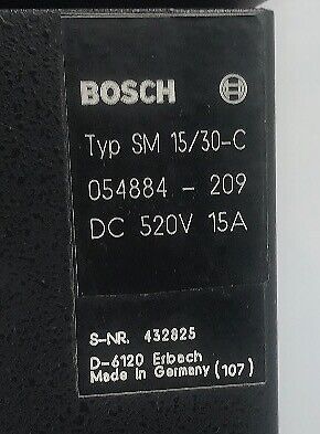 BOSCH REXROTH SM15/30-C