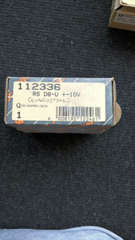 WEIDMULLER RS-D-8-U-+/- 10V