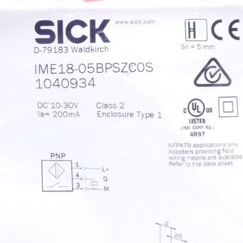 Sick IME18-05BPSZC0S