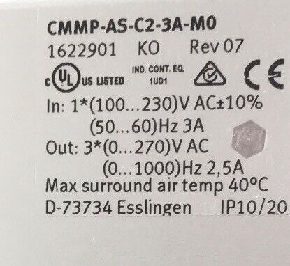 FESTO CMMP-AS-C2-3A-M0