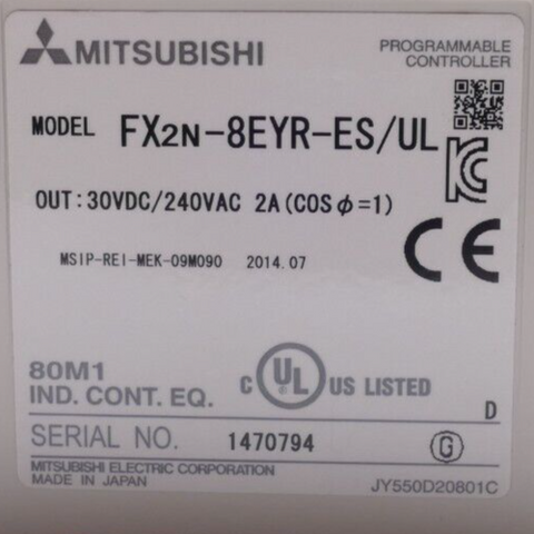 MITSUBISHI FX2N-8EYR-ES/UL