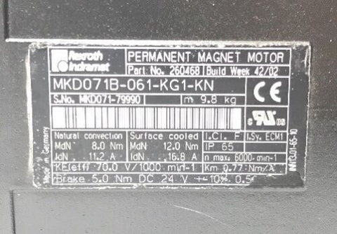 INDRAMAT  MKD071B-061-KG1-KN