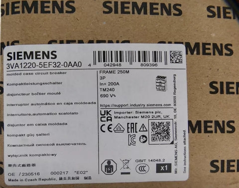 Siemens 3VA1 220-5EF32-0AA0