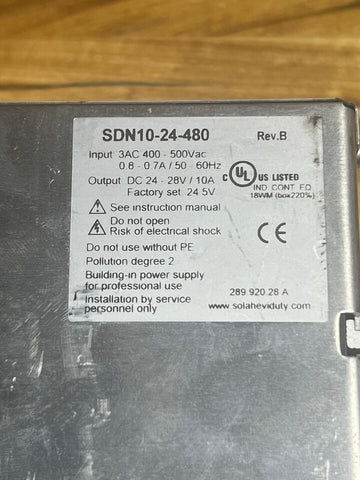 Emerson  SDN 10-24-480C