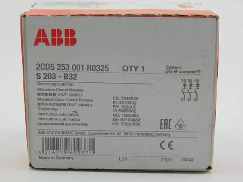 ABB 2CDS 253 001 R0325