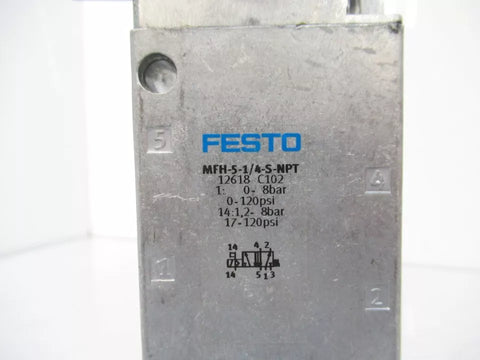 FESTO MFH-5-1/4-S-NPT