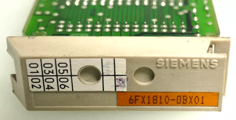 SIEMENS 6FX1810-0BX01