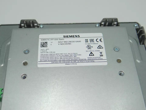 Siemens Simatic IFP1200 Basic 6AV7862-2BC00-0AA0