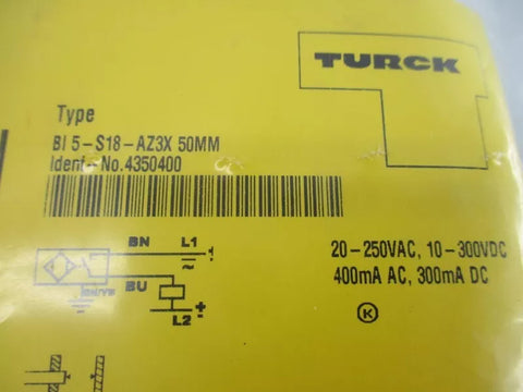 TURCK BI5-S18-AZ3X50MM