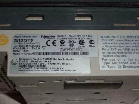 SCHNEIDER ELECTRIC XBTGT2110