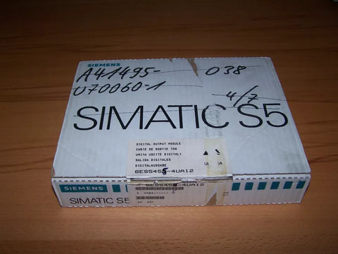 Siemens Simatic S5 6ES5455-4UA12 6ES5 455-4UA12