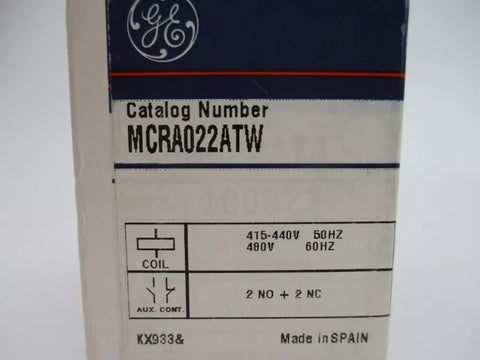 GENERAL ELECTRIC MCRA022ATW