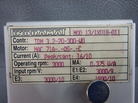 INDRAMAT  MOD13/1X018-011