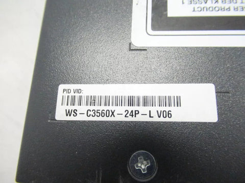 CISCO WS-C3560X-24P-L