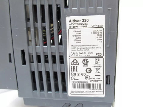 SCHNEIDER ELECTRIC ATV320U02M3C