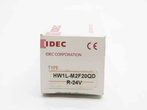 IDEC HW1L-M2F20QD-R-24V