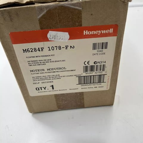 HONEYWELL M6284F1078