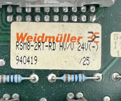 WEIDMULLER RSM8-2RT-RD-HV/V-24V