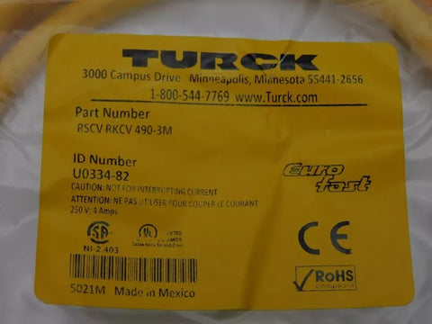 TURCK RSCVRKCV490-3M