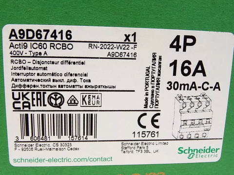 Schneider Electric A9D67416