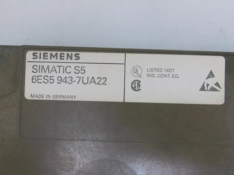 SIEMENS 6ES5 943-7UA22