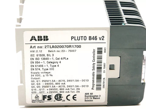 ABB PLUTO-B46-V2