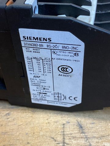 Siemens   3TH4382-0B